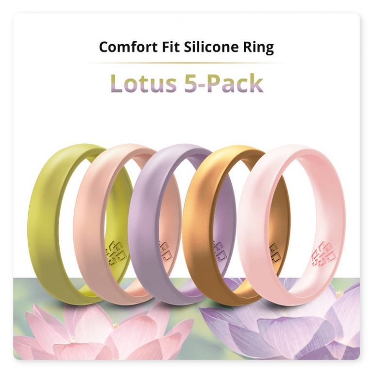 10 Beautiful Women's Silicone Wedding Rings (And Bands)