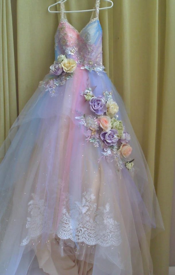 8 Stunning Rainbow Wedding Dress Ideas