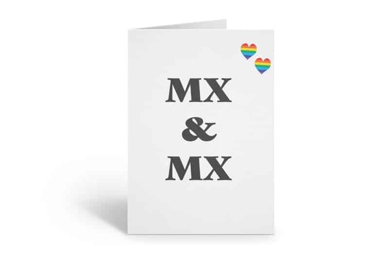 10 Gender-Neutral Wedding Cards &amp; Invitations That Prove Love Always Wins
