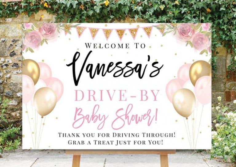 7 DriveBy Bridal Shower Signs We’re Madly In Love With