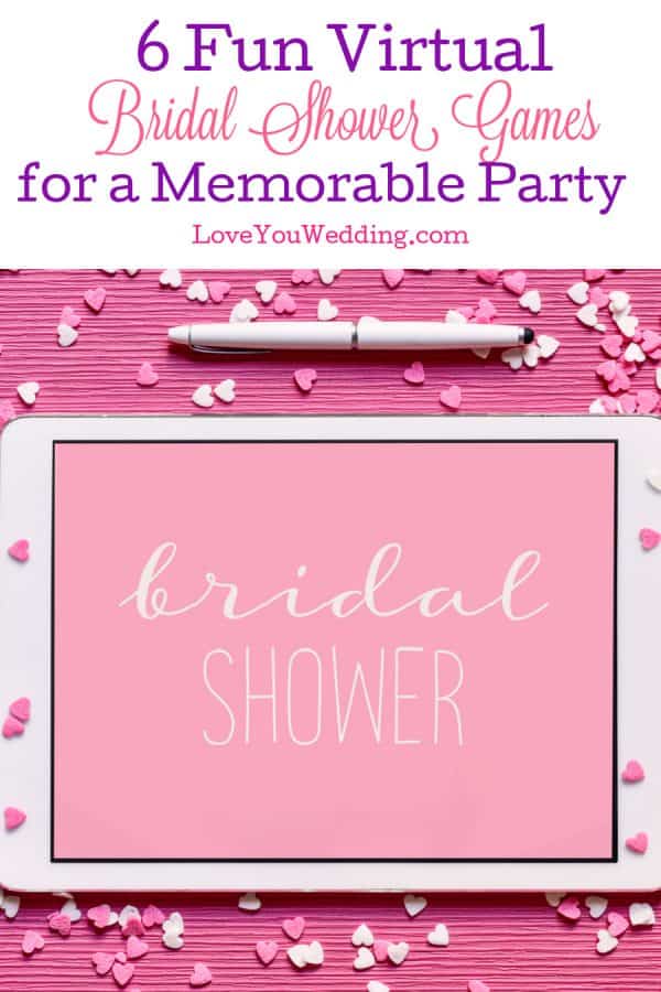 6 Fun Virtual Bridal Shower Games for a Party No One Will Ever