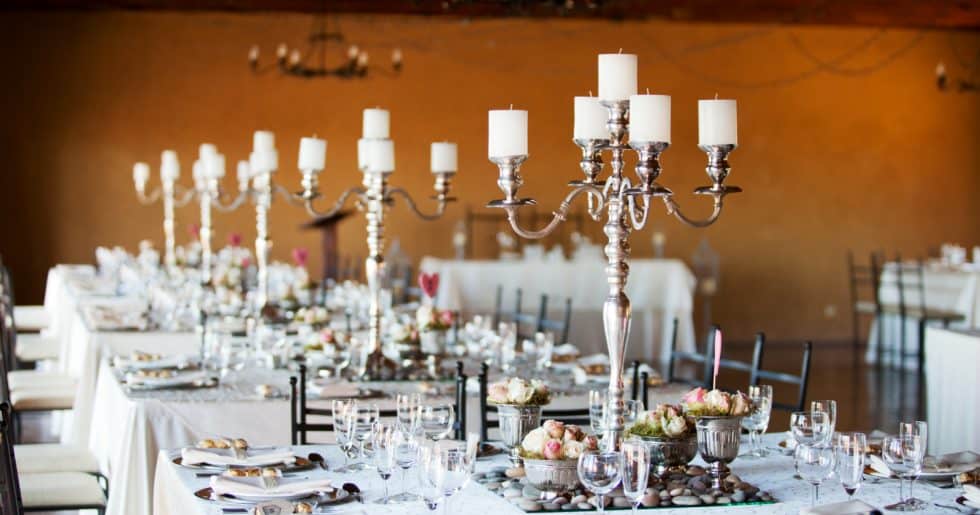 How to Find & Style Stunning Candelabras for Weddings