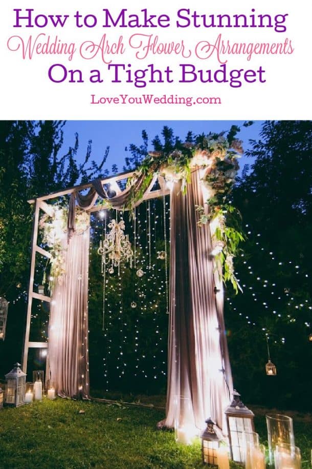 How to Create Epic Wedding Arch Flower Arrangements on a Budget