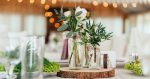 table set for wedding or another catered event dinner ceremon