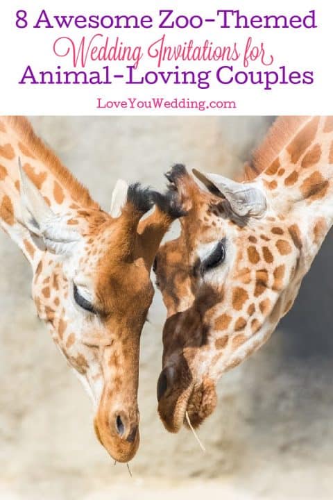 8 Awesome Zoo-Themed Wedding Invitations for Animal-Loving Couples