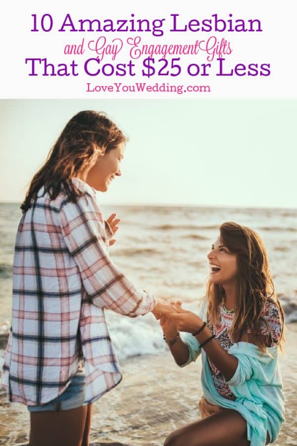 Lesbian and Gay Engagement Gifts Under 25 10 Ideas They'll Adore