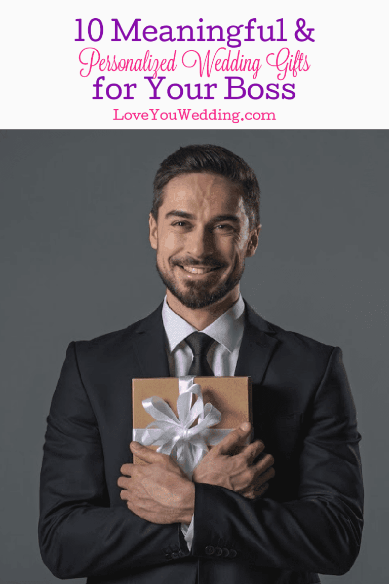 Wedding Gifts for Boss 10 Personalized Ideas They'll Appreciate