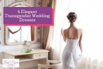a beautiful bride wearing a transgender wedding dress