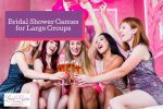 ladies having Bridal Shower Games for Large Groups