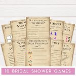 9 Best Printable Harry Potter Bridal Shower Games for 2021