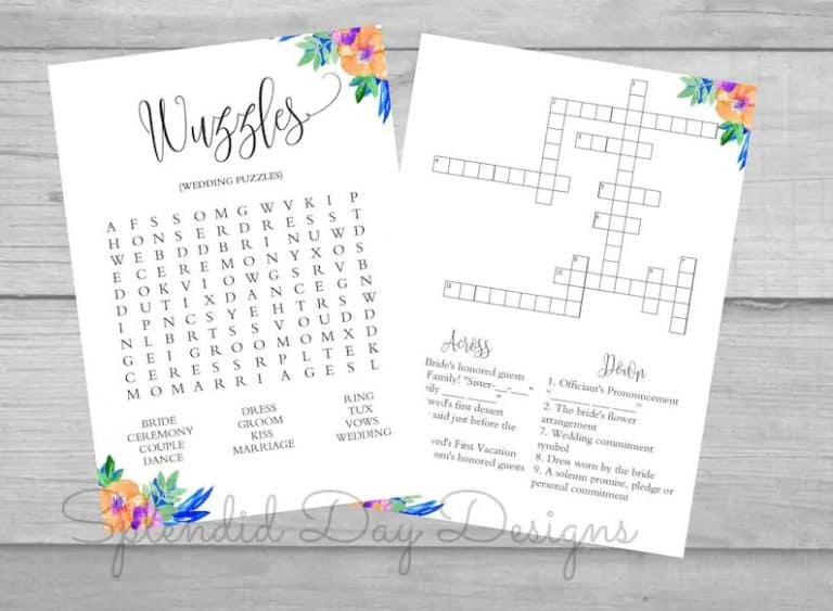 9 LGBTQ Couple Wedding Shower Games (FREE PRINTABLE)