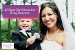 bride carrying his ring bearer but what are the best ring bearer gifts?