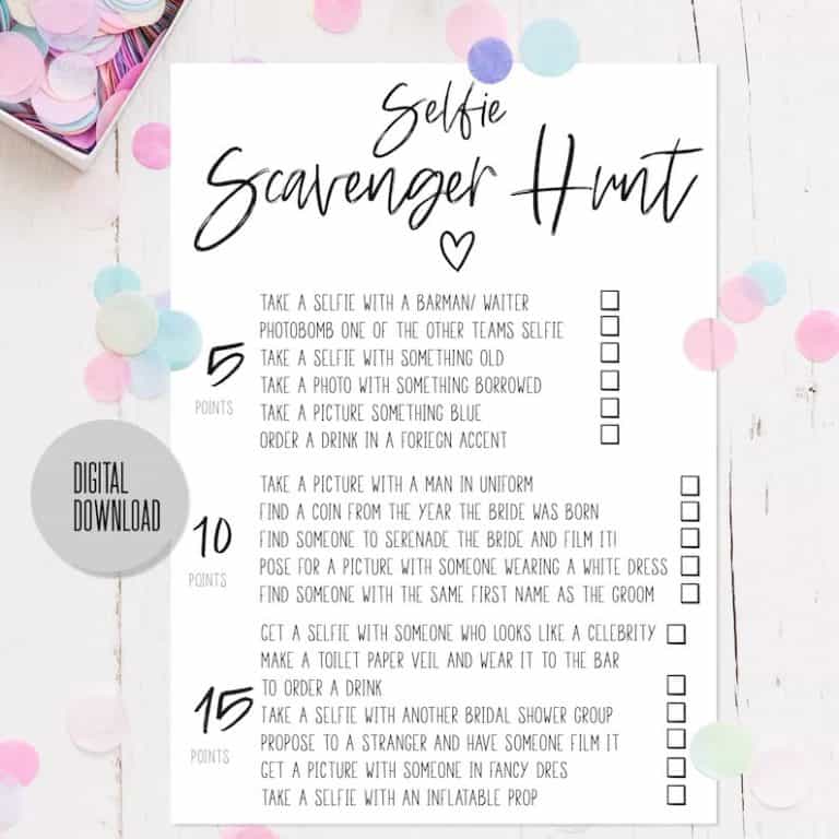 9 LGBTQ Couple Wedding Shower Games (FREE PRINTABLE)