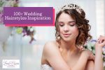 bride with pretty crown on top of hid curly hair
