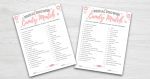 candy match bridal shower game