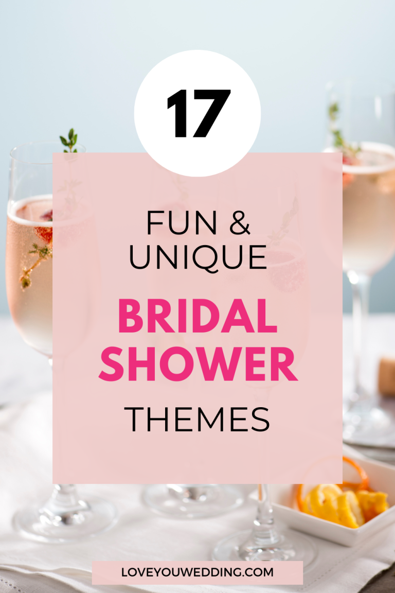The Best & Trending Bridal Shower Themes for 2024