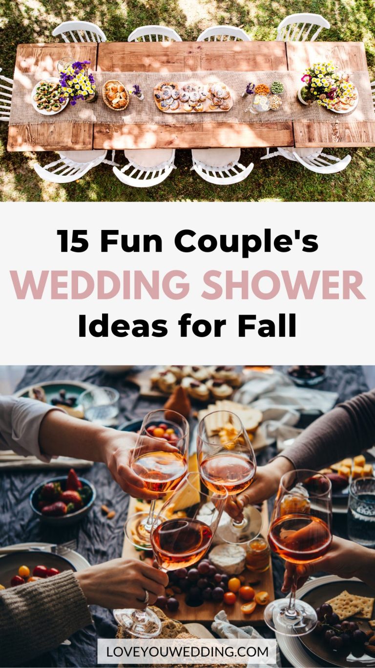 7 Amazing FALL Ideas for a Couples Wedding Shower You'll Want to Copy