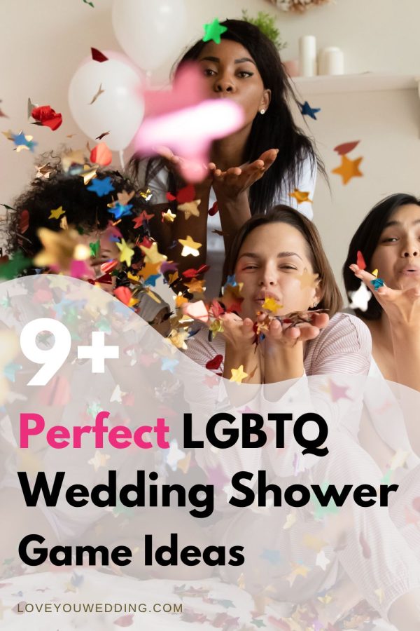 9 LGBTQ Couple Wedding Shower Games (FREE PRINTABLE)