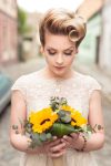Gorgeous Short Hair Bridal Styles