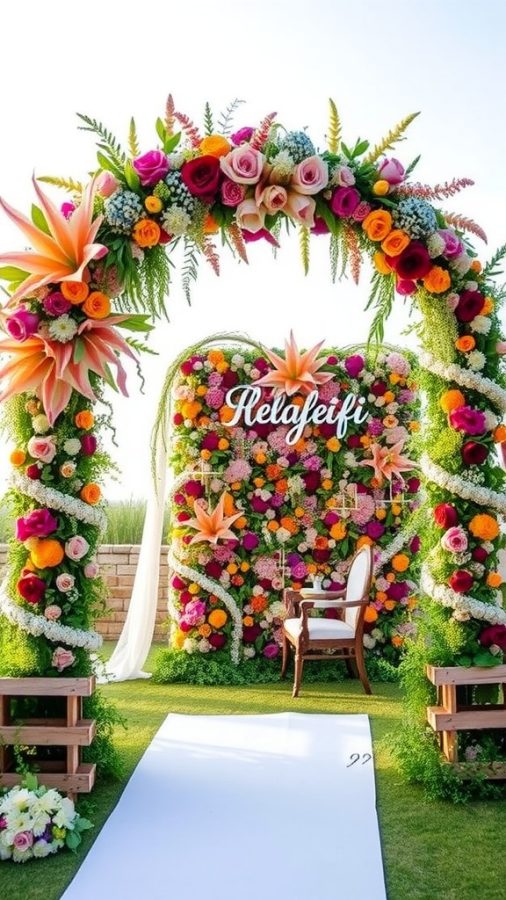 21 Unique Wedding Arch Ideas to Make Your Ceremony Unforgettable