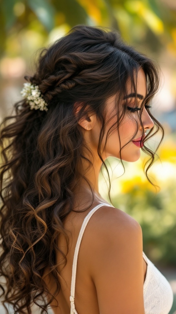 15 Stunning Half Up Half Down Curly Hairstyles You Need To Try 15 Stunning Half Up Half Down Curly Hairstyles You Need To Try