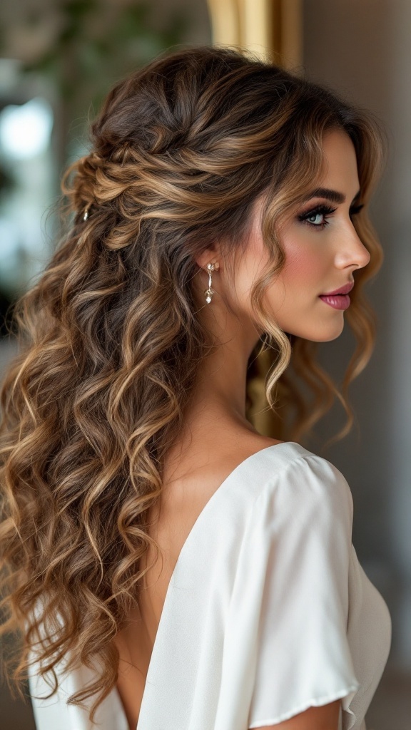 15 Stunning Half Up Half Down Curly Hairstyles You Need To Try 15 Stunning Half Up Half Down Curly Hairstyles You Need To Try