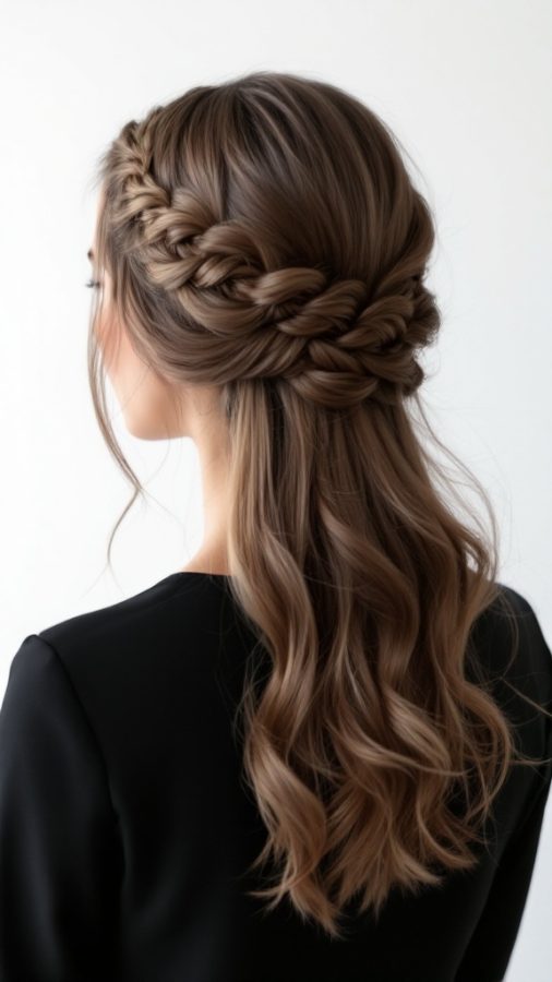 15 Stunning Half Up Half Down Wedding Hairstyles for Medium Length Hair