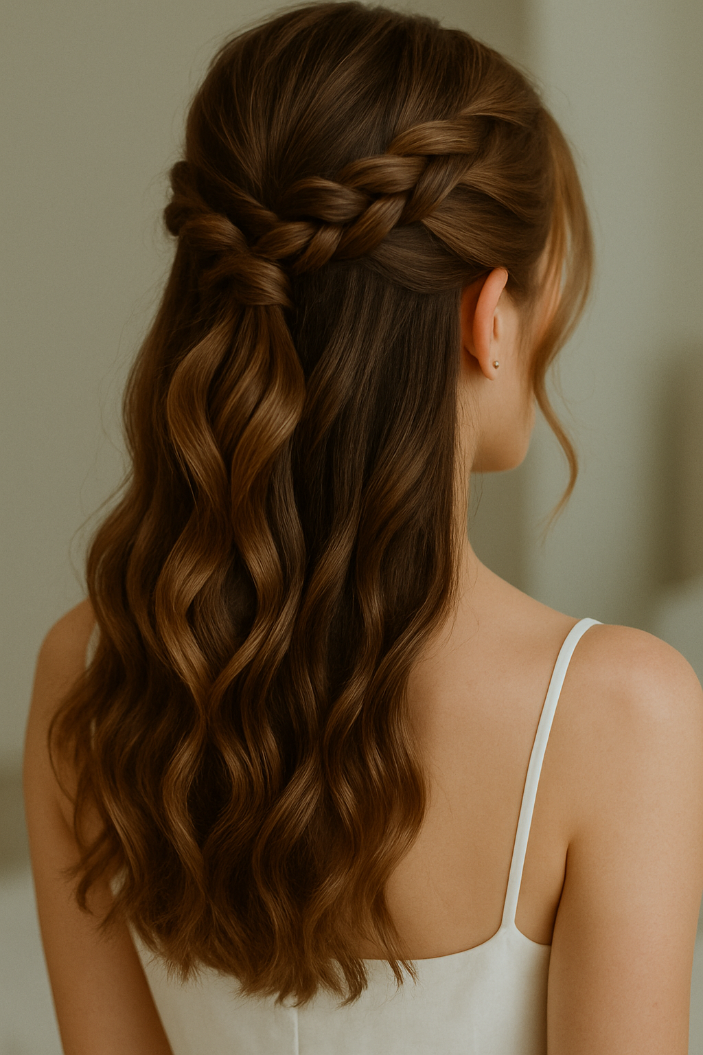 15 Half‑Up Hairstyles That Balance Effortless Beauty with Show‑Stopping Elegance”