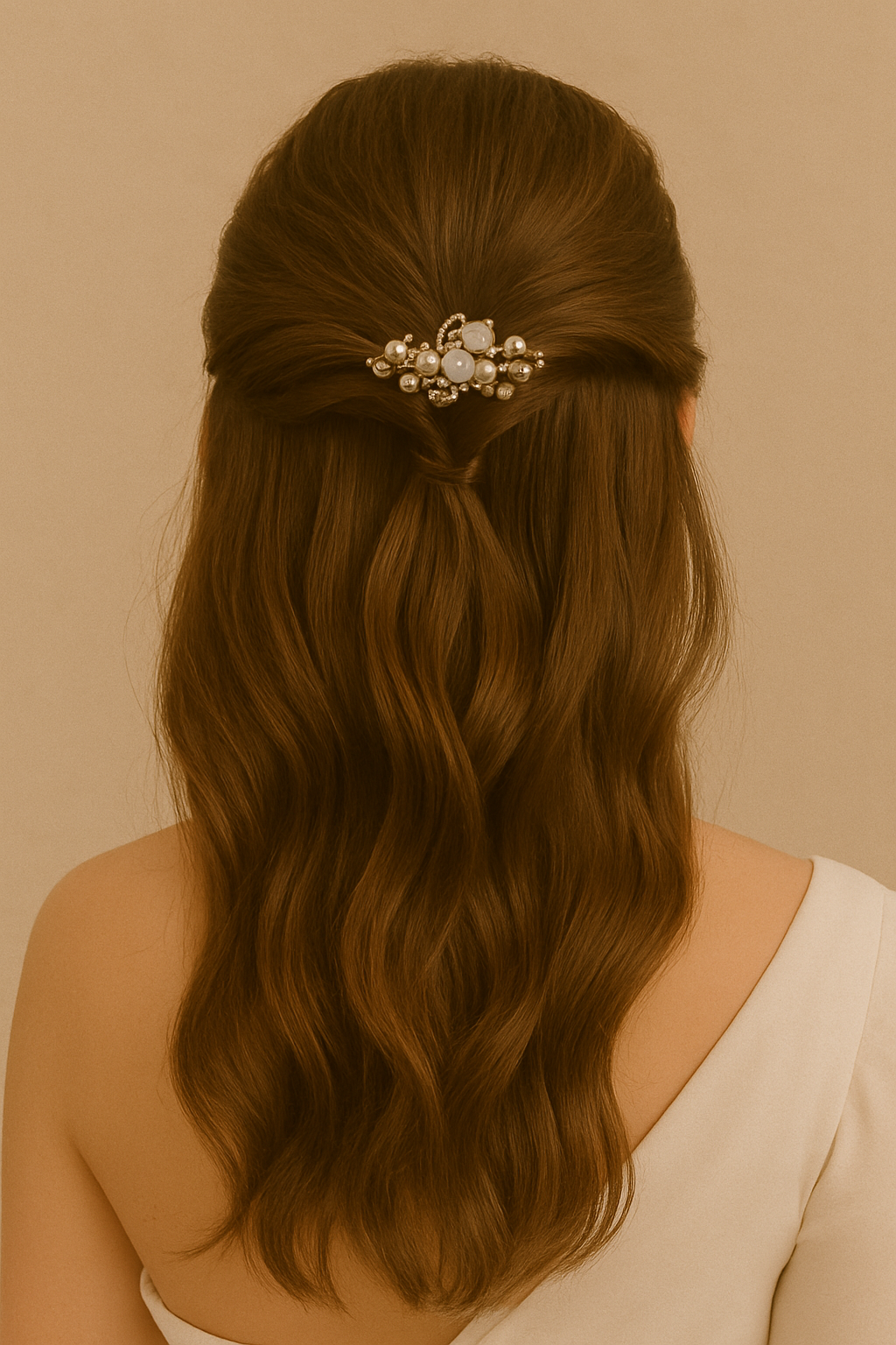 These 15 Half-Up Twists Are Bridesmaid Hair Goals for Any Wedding