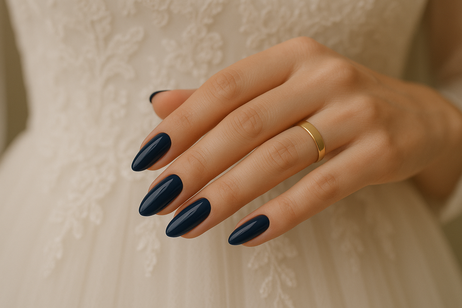 Brides Are Ditching Pink for Navy