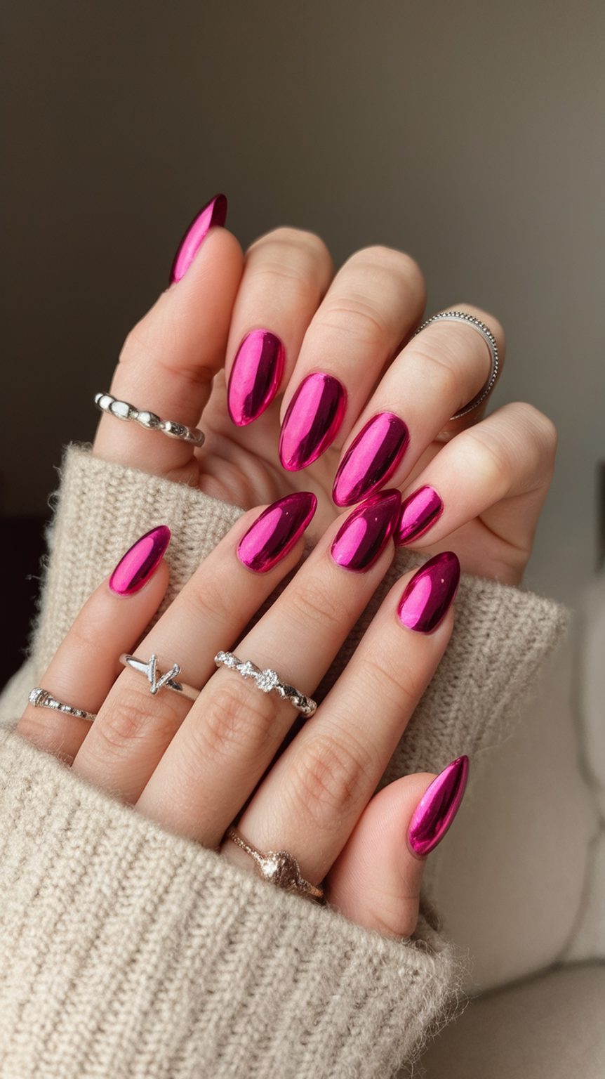 15 Stunning Pink Cat Eye Nail Designs to Try Now