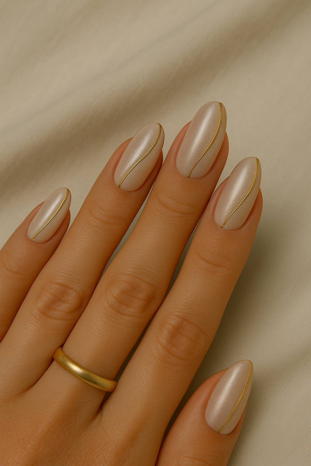 Gold‑Accented Wedding Nails Are the Luxe Touch Brides Are Falling For - See 15 Gorgeous Styles